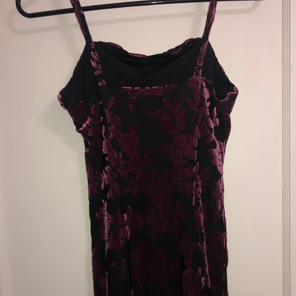 Jeans Wear House fitted velvet dress